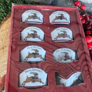 Poitmeirion Napkin Rings NEW in BOX